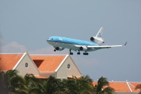 KLM Arrival Bonaire - Bridanda Apartments Bonaire